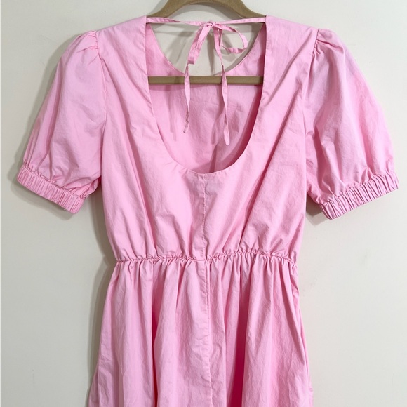 GREYLIN Anthropologie Adriana Poplin Midi Dress‎ Cottagecore Farmhouse Size XS - Picture 5 of 13